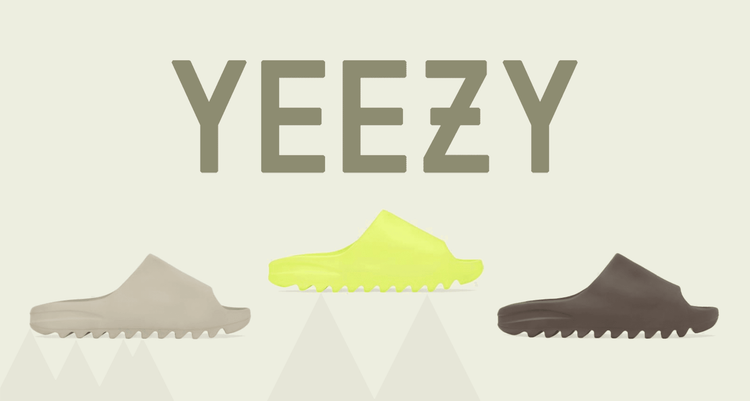 YEEZY Slides Pure Cream Soot Glow Green Adidas CONFIRMED yeezy supply drop kanye west release sneaker news