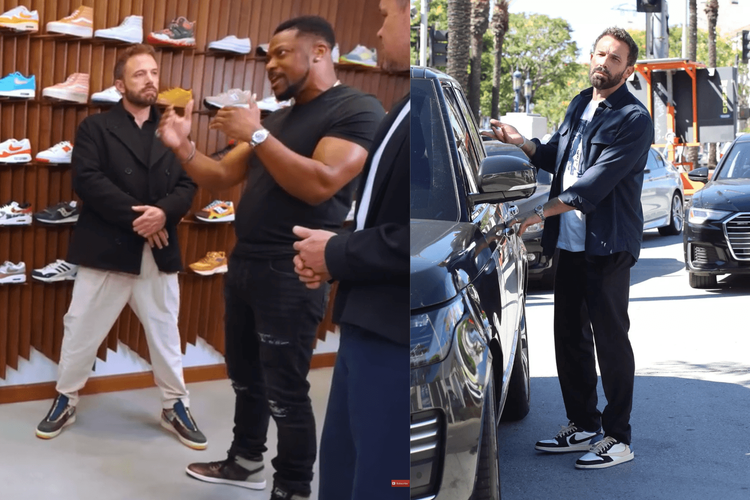 ben Affleck Travis Scott jordan 1 Chicago