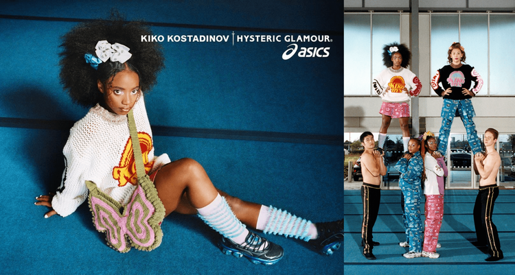 kiko x hysteric glamour asics collaboration 1