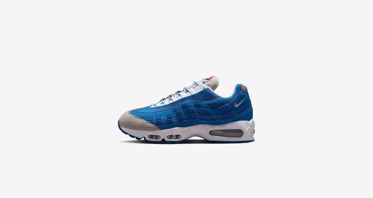 Nike Air Max 95 Big Bubble 'Blue Sapphire and Action Red'