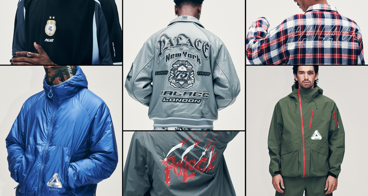 palace skateboards autumn 23 collection