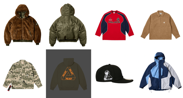 palace x Ugg collaboration holiday 24 week 2 droplist