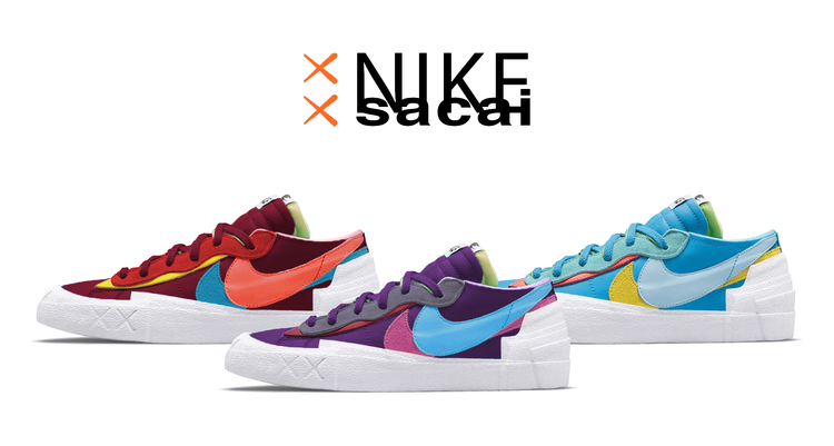 sacai Kaws Blazer low header december 2021 winter snkrs release date drop copy