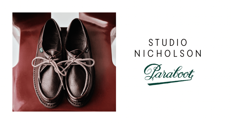 studio Nicholson paraboot michael collaboration derby winter 24