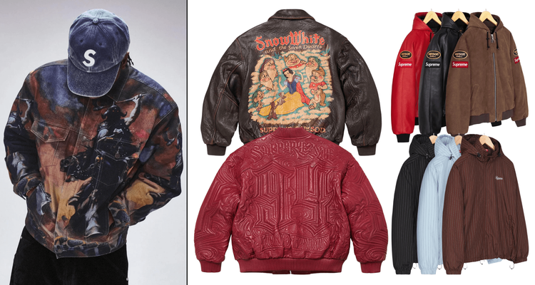 supreme fw24 jackets outerwear