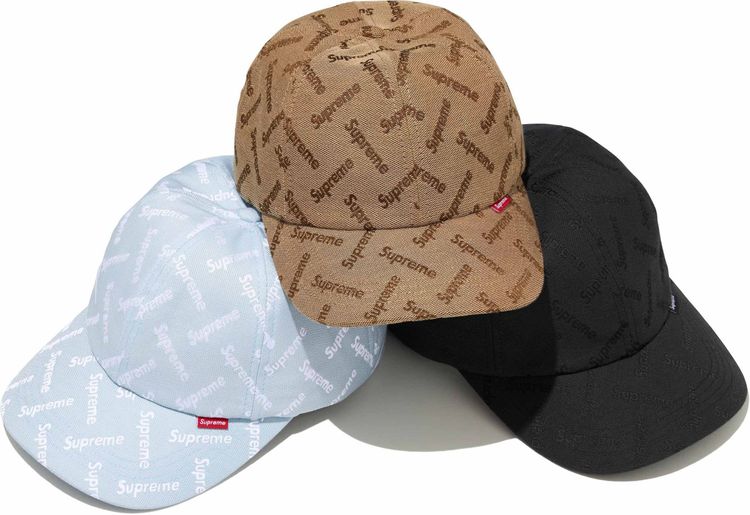 supreme-monogram-6-panel_group-shots_1.jpg Monogram Jacquard 6-Panel