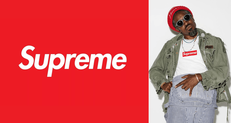 supreme x andre 3k photo tee information news