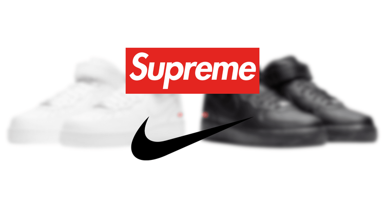 supreme x nike air force 1 mid fw24