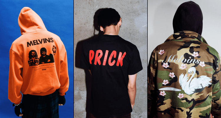 supreme x the Melvin’s collaboration ss24