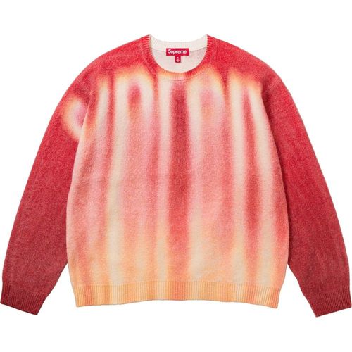 BLURRED LOGO SWEATER