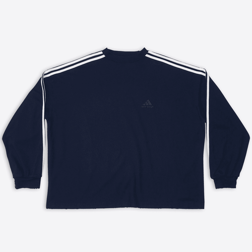 Balenciaga x Adidas Longsleeve Tee streetwear style collab news