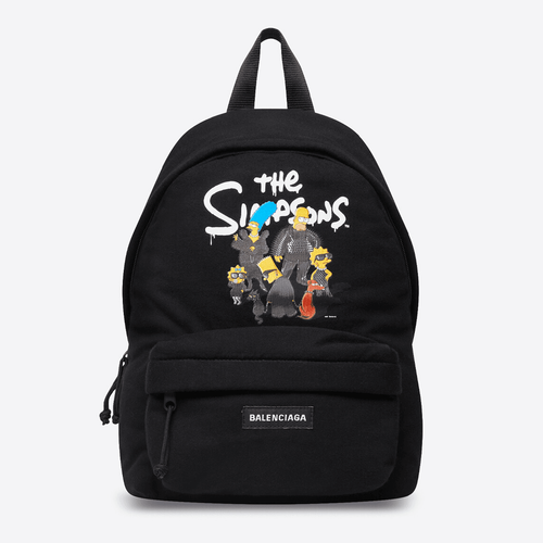 Balenciaga x The Simpsons Backpack where to buy streetwear style collab
