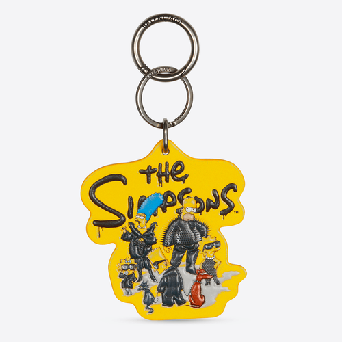 Balenciaga x The Simpsons Keychain hypebeast style collab fashion where to buy