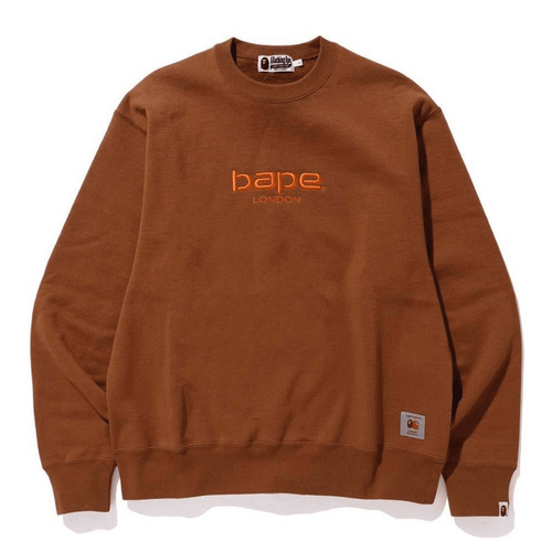 Bape x Carhartt WIP Brown Crewneck retailers where to buy