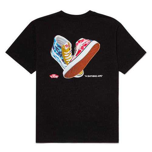 Bape x Vans Tee streetwear collab news info price where to buy