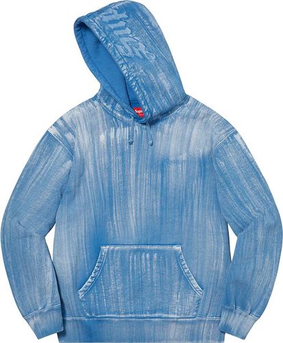 Brush Stroke Hooded Sweatshirt
