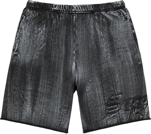 Brush Stroke Sweatshort