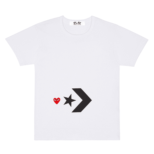 CDG PLAY x Converse Tee