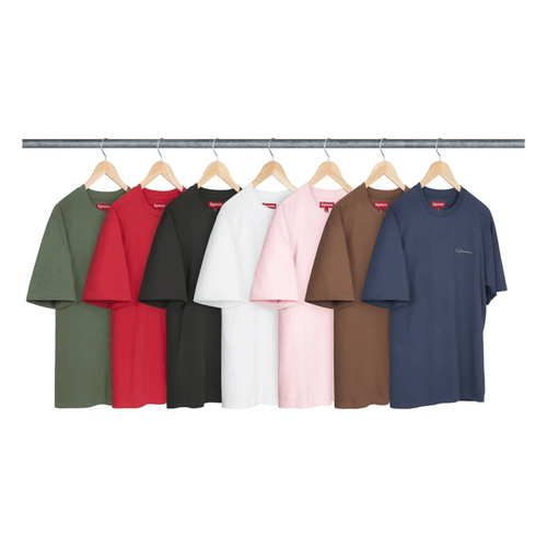 Classic Script Washed SS Top