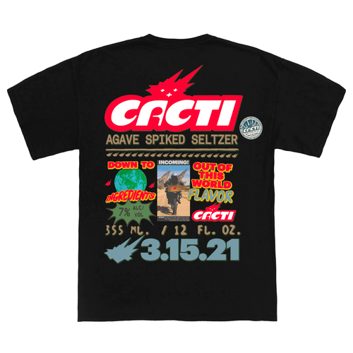 DOWN TO EARTH TEE 1 travis scott cactus jacket merch release date info