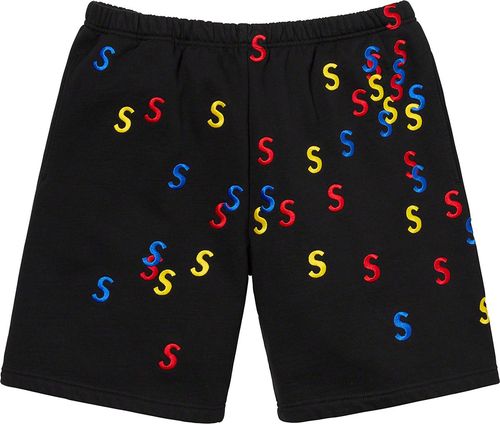 Embroidered S Sweatshort