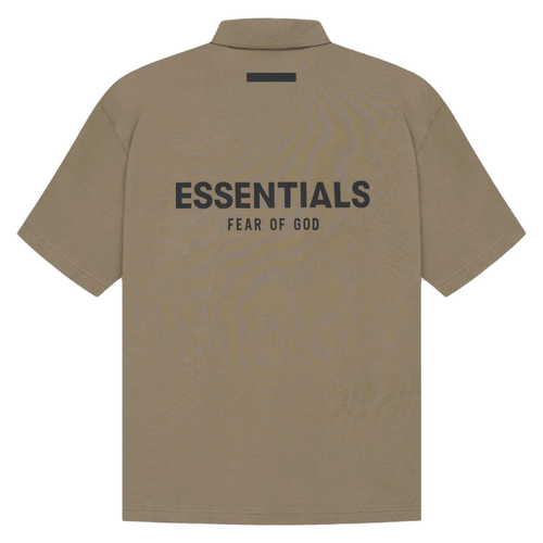 FEAR OF GOD ESSENTIALS Polo Taupe shirt release date info