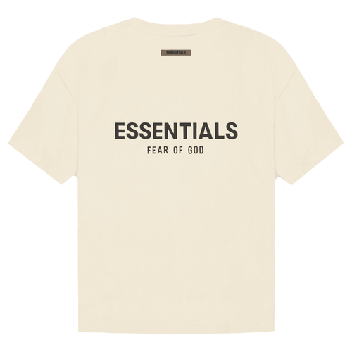 FEAR OF GOD ESSENTIALS T-shirt Cream release date info streetwear