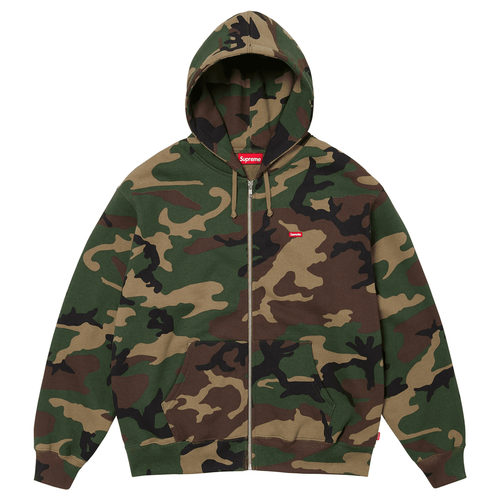 FW24 Small Box Zip Up Hooded Sweatshirt