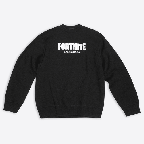 Fortnite x Balenciaga Crewneck hypebeast style collab release info