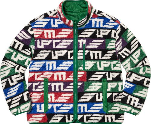 Geo Reversible Windstopper Fleece Jacket