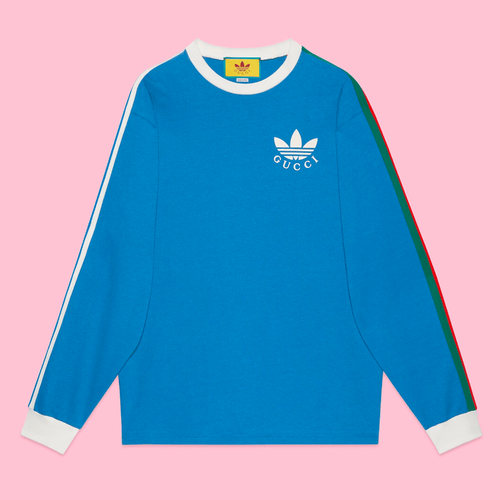 Gucci x Adidas Longsleeve Tee streetwear collab news info price