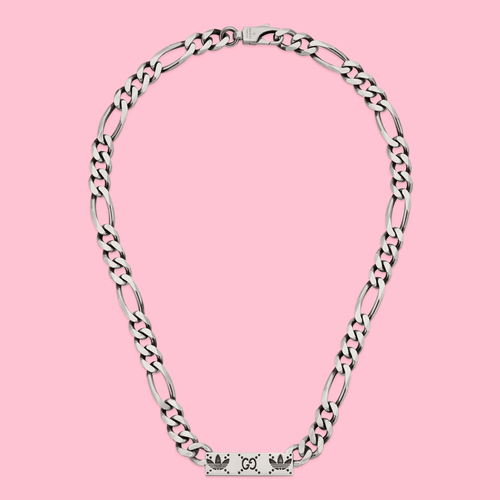 Gucci x Adidas Necklace streetwear collab news info price where to buy