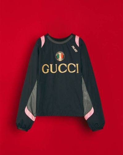 Gucci x Palace Nylon Track Jacket streetwear style collab news