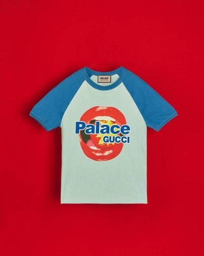 Gucci x Palace Printed Jersey Tee streetwear style collab news hypebeast