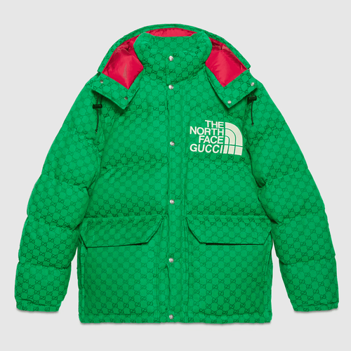 Gucci x The North Face Part 2 Print Padded Jacket streetwear style collab
