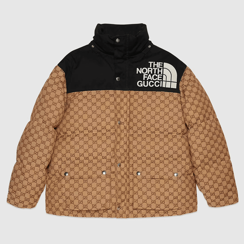 Gucci x The North Face Puffa Jacket streetwear hypebeast collab fashion brand style
