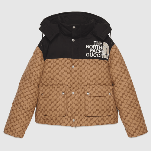 Gucci x The North Face Short Padded Jacket streetwear style info pricing info