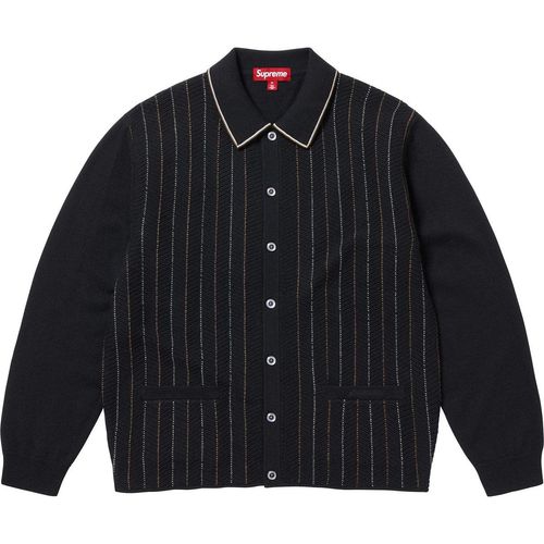 HERRINGBONE CARDIGAN
