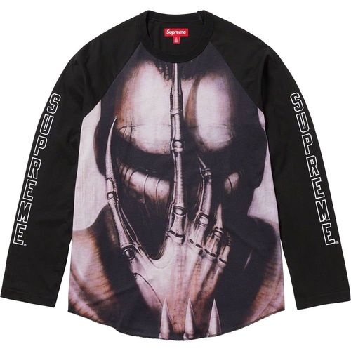 H.R. GIGER RAGLAN LS TOP