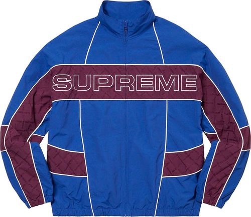 Jacquard Panel Track Jacket