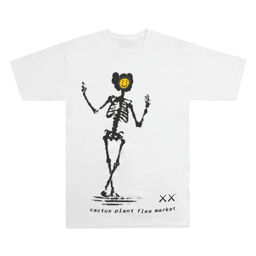 KAWS x Cactus Plant Flea Market Tshirt streetwear hypebeast info pricing