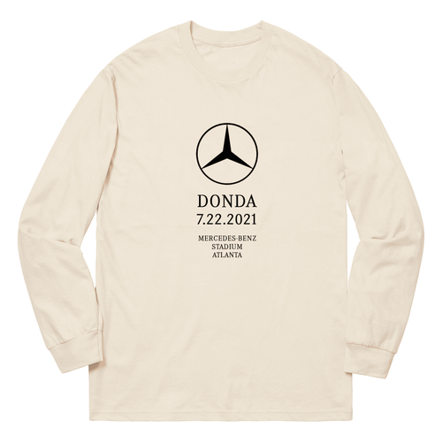 Kanye West DONDA merch mercedes benz stadium hypebeast tshirt streetwear style
