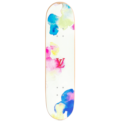 Louis Vuitton Skateboard deck watercolour lv virgil where to buy accessories