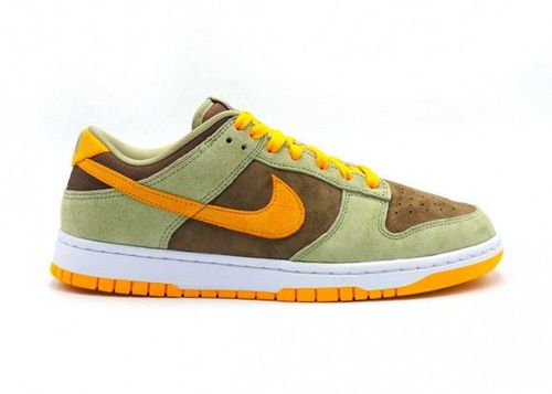 Nike Dunk Low Olive Brown Orange