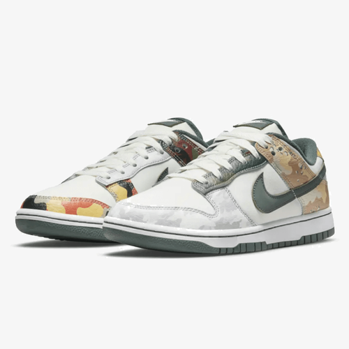 Nike Dunk Low Sail Multi Camo