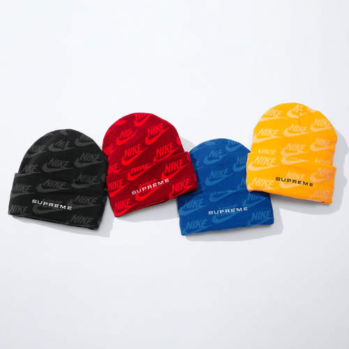 Supreme / Nike Jacquard Logo beanie
