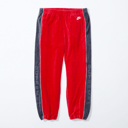 Supreme / Nike velour Track Pant