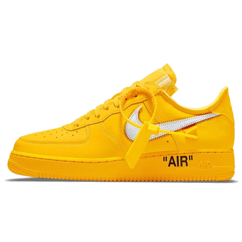 Off-White x Nike Air Force 1 "University Gold"
