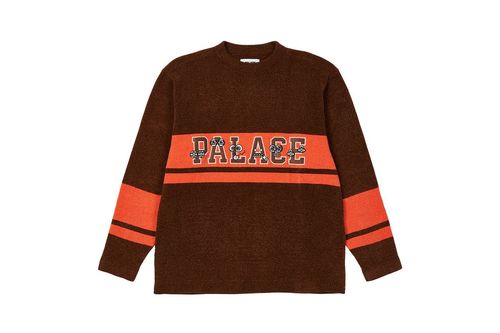 Palace Chenille Knit streetwear brand info news