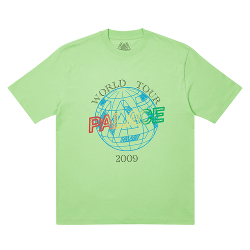 Palace WORLD TOUR T-SHIRT streetwear style fashion